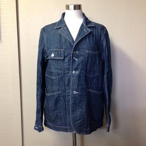 Engineered Garments / EG / Engineer jacket / Lt wt. denim / Men’s small